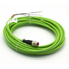 Кабель Beckhoff ZK4000-5100-2100 Encoder cable, PUR, flex, M12, plug, straight, male, 5-pin, A‑coded – open end, 10.00 m